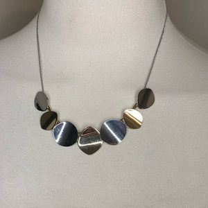 Necklace gold & silver